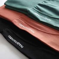 Pantalones cortos de cintura alta para mujer, pantalones cortos deportivos ajustados sin costuras para andar en bicicleta, correr y fiestas - details 4