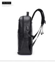 Bolso para hombres bolso Pu mochila de gran capacidad viaje de ocio bolso de computadora de embarque para hombres - details 18