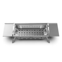 Parrilla Plegable Portátil de Acero Inoxidable Montaje Desmontable para Acampar y Picnic al Aire Libre Utensilios de Barbacoa para el Hogar - details 4
