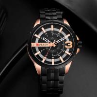 Reloj de Acero Inoxidable con Cuarzo de Lujo CURREN 8333 Accesorio Individual para Hombres de Negocios Resistente al Agua Moda Casual - details 7