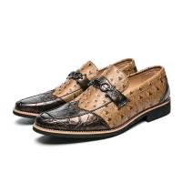Vestido de negocios elegante para hombre, informal, plano, cómodo de llevar, zapatos de cuero para conducir, Oxford - details 15