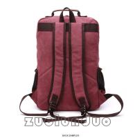 Bolso de Hombro Vintage de Lona PORCHEDDU Gran Capacidad para Hombres Bolsas Escolares para Adolescentes Mochila para Laptop - details 8