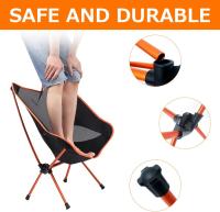 Silla de Camping Plegable de Aluminio y Tela Oxford Portátil para Acampar, Pescar, Playa, Barbacoa - details 0