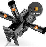 Adaptador de Sierra Recíproca Portátil para Taladro Eléctrico Herramienta de Corte de Madera y Metal con Refueling Automático Opcional - details 1