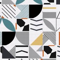 Geometric Tile Lack Table Tops Wall Art Furniture Removable Self-Adhesive Waterproof Wallpaper Wall Sticker - details 5