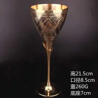 1 Uds 35/80/180/200ml Vintage cobre grabado wer patrón copa agua cáliz Buda Altar beber copa de vino - details 1