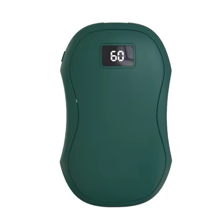 Calentador de manos eléctrico portátil ultrafino, calentador de manos recargable con pantalla LED, 3 niveles de calor, tamaño de bolsillo - 1