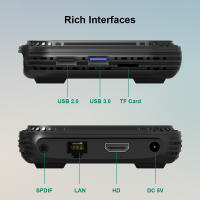Smart TV Box Android 14 HK1 RBOX H8X Procesador Octa Core H728 Wifi6 Lan BT5.0 4G 32G 64G - details 9