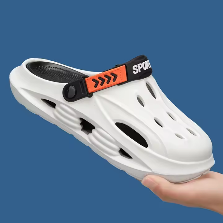 Zapatillas de verano para hombre, zapatos informales para la playa al aire libre, sandalias, chanclas para caminar, zapatos ligeros de moda cómodos, calzado masculino - 1