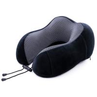 Almohada de Espuma Viscoelástica para Viajes de Coche y Aviación Adecuada para la Familia y los Viajes En Forma de U - details 0