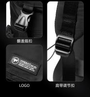 Mochila japonesa con solapa para hombre, escote con cordones a la moda para ordenador portátil de 15,6 pulgadas, senderismo, escuela - details 11