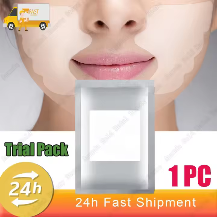 Máscara Facial Hidrocristalina Anti-Edad Parche Removedor de Arrugas Reafirmante de Líneas Finas - 1