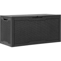 380L Grande Caja de Almacenaje de Jardín, Resina Arcón de Ordenación Exterior para Muebles de Patio - details 17