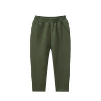 Ropa para niños otoño nuevos pantalones deportivos para niños algodón recto color sólido - details 4