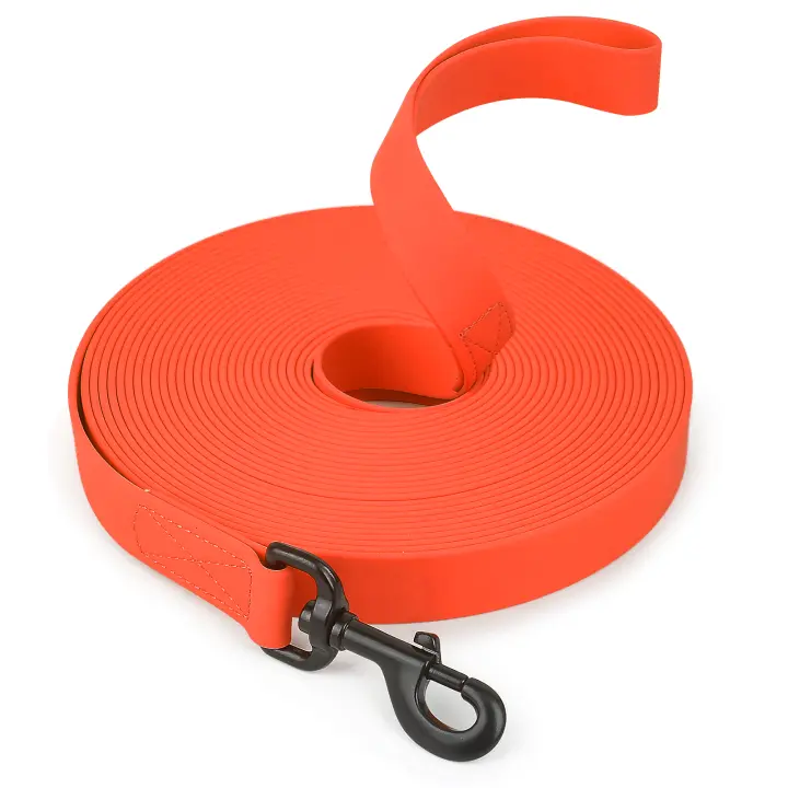 Correa de Perro de PVC Duradera y Resistente al Agua Ancho de 2.5cm Para Entrenamiento de Perros de Todas las Edades - 1
