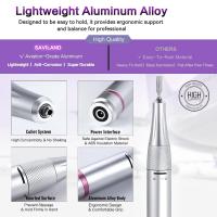 Lijadora eléctrica profesional para uñas, equipo de pulido para quitar esmalte de Gel acrílico, 35000RPM - details 4