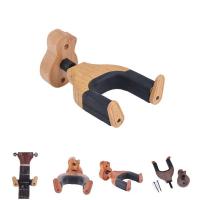 Soporte de Guitarra de Madera con Bloqueo Automático Accesorio de Banderas de Instrumento de Cuerdas - details 4