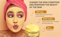 Mascarilla de arcilla con vitamina C y cúrcuma, limpieza Facial profunda, mejora las manchas oscuras, acné, cuidado hidratante de la piel, reafirma la piel, iguala el tono de la piel - details 3