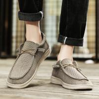 Dude-zapatos de lona sin cordones para Hombre, mocasines, Alpargatas, color negro, talla grande 49 50 51 - details 9