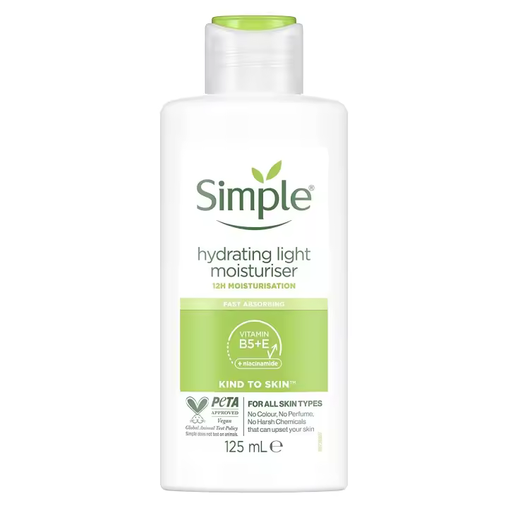 Kind To Skin Hidratante Ligero Hidratante 125 ml de Simple - 1