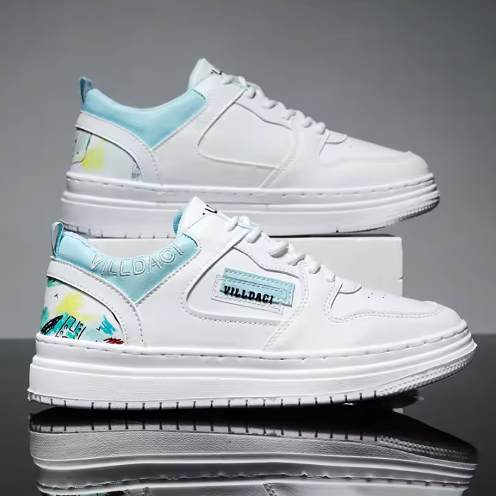 Zapatillas deportivas transpirables para hombre, zapatos deportivos casuales y cómodos, zapatillas de plataforma para mujer, tenis masculinos - 1