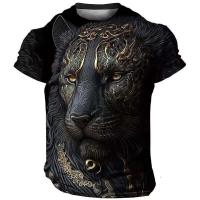 Camiseta Mighty con estampado 3D de talla grande para hombre y mujer, camiseta de verano para ocio, Animal Haruku, deportes callejeros, secado rápido, transpirable - details 1