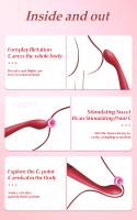 Vibrador vaginal de punto G para mujeres, estimulador de clítoris y pezón, 8 segundos rápidos para orgasmo, vibración en forma de dedo, Juguetes sexuales para adultos - details 4