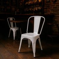 Silla apilable, Carga máx. 200 kg I Altura del Asiento 44 cm, Color:Blanco - details 3
