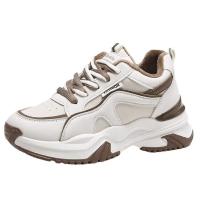 Zapatos deportivos casuales cálidos de terciopelo de invierno para mujer, zapatos casuales de papá con suela gruesa - details 0