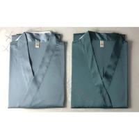 Bata de satén para mujer, lencería íntima, ropa de dormir sedosa, regalo de boda nupcial, bata de baño tipo kimono informal, camisón Sexy - details 11
