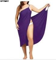 Vestido de Playa para Mujer Ouwu Cubierta de Sarong de Espalda Cruza Lentejuelas Y2K - details 8