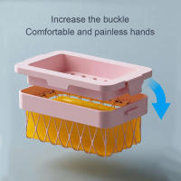 Caja de jabones multifuncionales, jabones rápidos, plato de drenaje para el baño del hogar - details 2