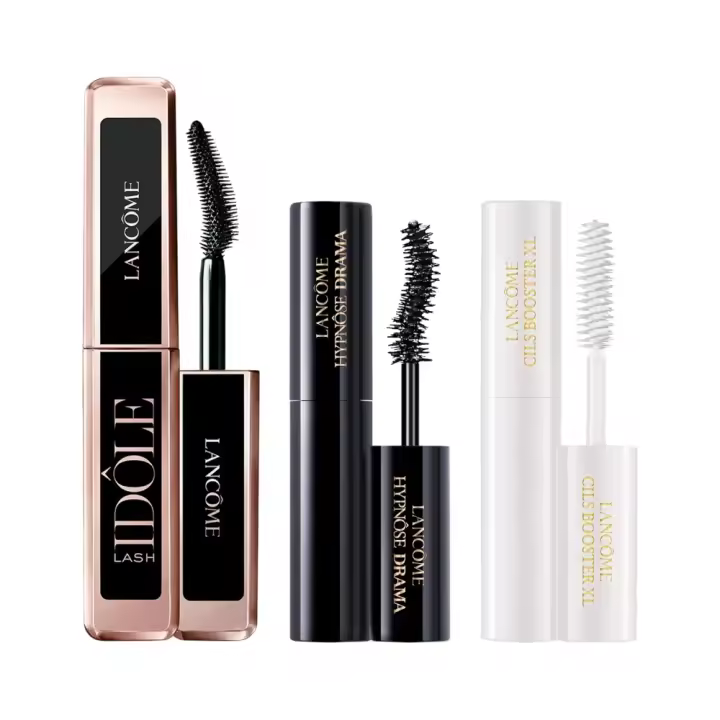 Glam Lashes On-The-Go Set de regalo de rímel de tamaño de viaje: Cils Booster XL Enhancing Lash Primer 0.13 Fl Oz, Lash Idôle 0.16 Fl Oz y Hypnôse Drama 0.13 Fl Oz - 1