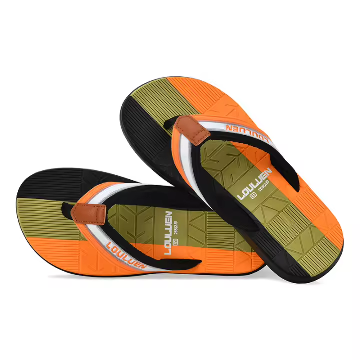 Verano nuevas chanclas de los hombres de gama alta casual pellizcar-en zapatillas de los hombres desgaste antideslizante sandalias de playa - 1