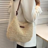 Bolsos nuevos Bolsos de hombro para mujer Bolso de mano Bolso de playa Bolso tejido de paja Monederos de punto de paja - details 6