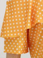 Vestido de fiesta Vintage elegante con hombros descubiertos, vestidos Midi de verano con lunares y volantes para mujer - details 43