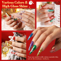 ROSALIND Esmalte de uñas en Gel, conjunto de varios colores de otoño e invierno, semipermanente UV, lámpara Led, regalo de Navidad y Halloween - details 14