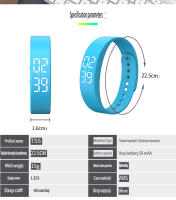 Reloj inteligente deportivo para mujer, pulsera Digital resistente al agua, podómetro, rastreador de calorías, Fitness, nuevo - details 10