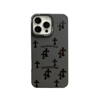 Funda de teléfono con patrón de corazones cromados, tela de silicona para iPhone 16Pro 16ProMax 15Pro, compatible con cámara MagSafe elevada 12/13/14ProMax, arte callejero anticaída - details 7