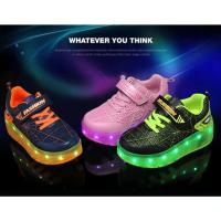 Zapatillas De Deporte Para Niño, Zapatos Luminosos Con Carga Usb De Malla De Dibujos Animados De Araña, Patines Deportivos Para Exteriores, Zapatos De Skate Para Niños Y Niñas, Zapatos Informales - details 1