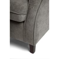 Lactancia tapizado en Tela Anti Manchas Color Gris, sillón butaca para Dormitorio, - details 1