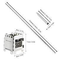 Estufa de Alcohol Plegable Portátil Lixada Titanio/Acero Inoxidable Ideal para Cocina al Aire Libre - details 20