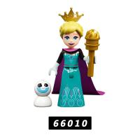Bloques de construcción de la serie FROZEN para niños, juego de 5 piezas, princesa Elsa, Mini Figma - details 3
