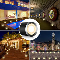 Luces LED empotradas de bajo voltaje, lámpara de suelo para exteriores, luz de paisaje para jardín, camino, escalera, Patio, IP67 a prueba de agua, DC12V - details 12