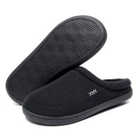 Invierno de los hombres más el tamaño 50 al aire libre engrosado fondo grueso apilado caliente zapatillas de algodón de lana - details 17