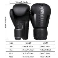 6/8/10/12oz Niños Mujeres/Hombres Boxeo Sanda Thai Karate Punch Kickboxing Guantes de entrenamiento - details 1
