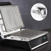 Parrilla Eléctrica de Piedra Revestida Placas Extraíbles y Reversibles, Apertura de 180ª, Superficie Amplia 2200 W, Acero Inoxidable - details 35