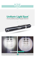 Linterna Profesional Nextorch Dr.K3S Penlight/Linterna en Luz Blanca y Amarilla Alta CRI RA ≥ 95 Fuente de Luz LED Blanco/Amarillo Material de Aleación de Aluminio Usable con Batería AAA - details 8