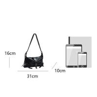 Bolso de mano retro de piel sintética para mujer, bolso de hombro tipo hobo, bolso de mano tipo clutch - details 9