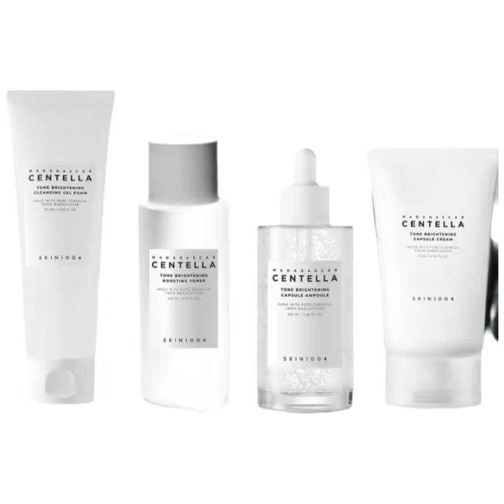 Gel de Tonificante Clareador Centella Coreana Limpiador Facial Hidratante Serum-Crema - 1